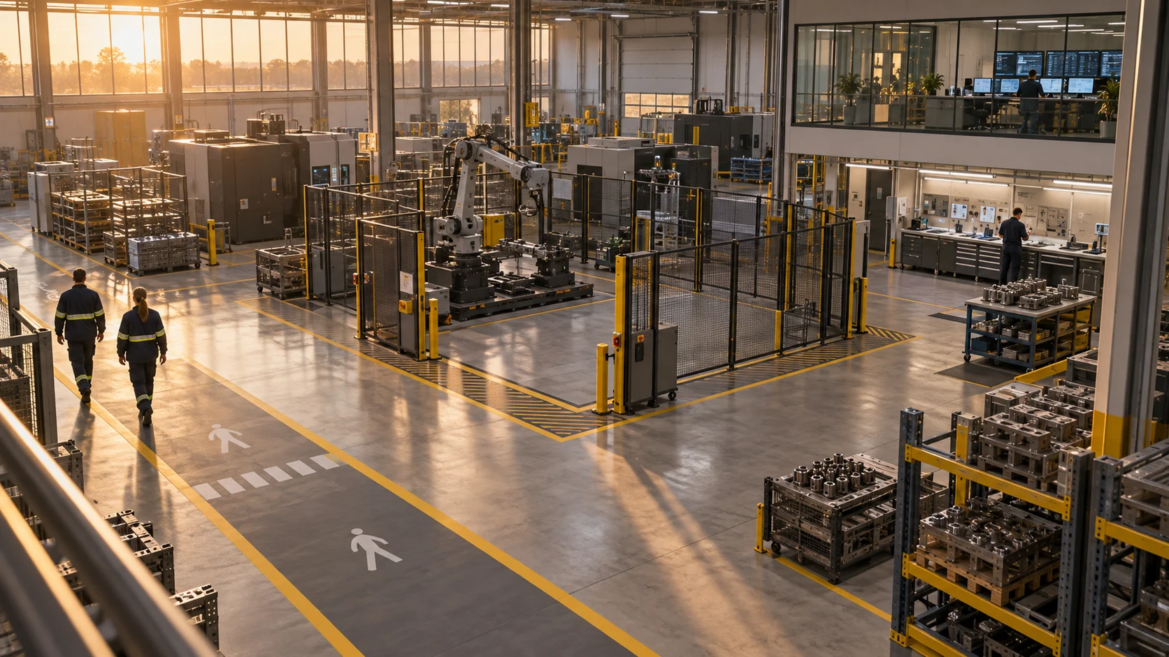 Industry & logistics: imagined everyday scene
