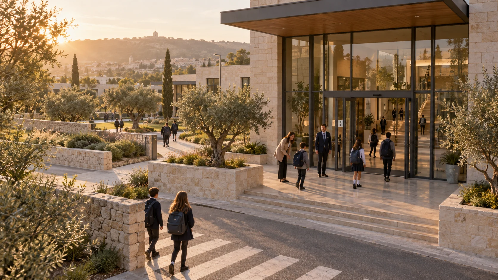 Schools: imagined everyday scene